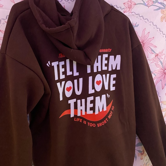 Brown sweatshirt - Picture 3 of 4